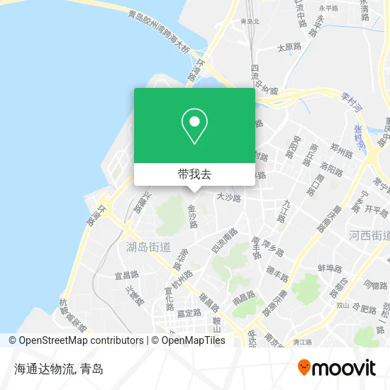 海通达物流地图