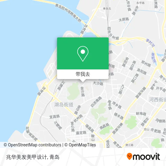 兆华美发美甲设计地图