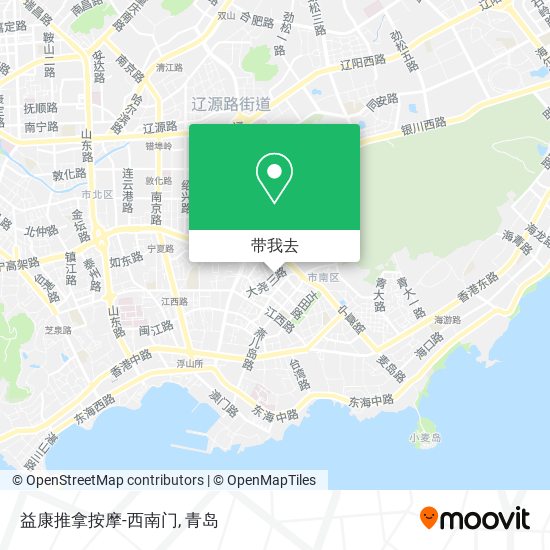 益康推拿按摩-西南门地图