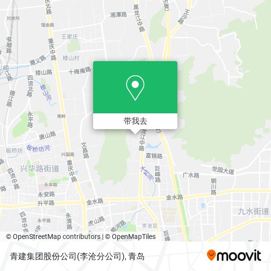 青建集团股份公司(李沧分公司)地图
