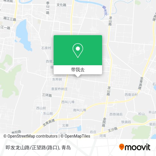 即发龙山路/正望路(路口)地图