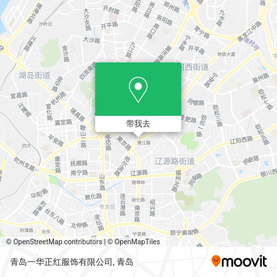 青岛一华正红服饰有限公司地图