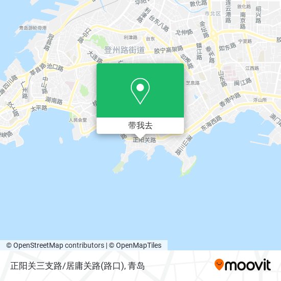 正阳关三支路/居庸关路(路口)地图
