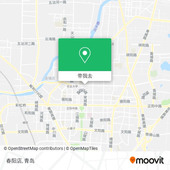 春阳店地图