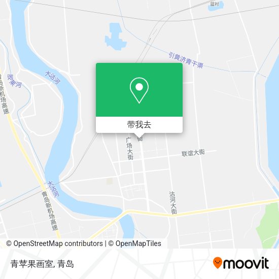 青苹果画室地图