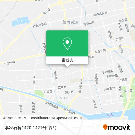 李家石桥1420-1421号地图