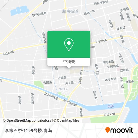 李家石桥-1199号楼地图