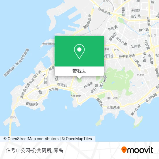 信号山公园-公共厕所地图