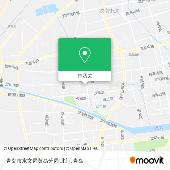 青岛市水文局黄岛分局-北门地图