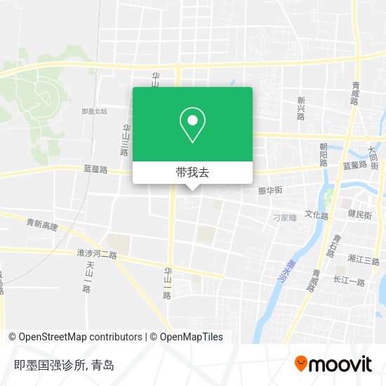 即墨国强诊所地图