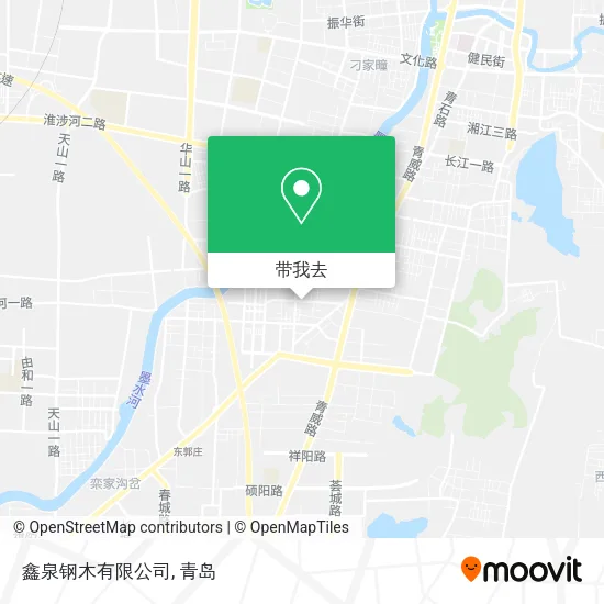 鑫泉钢木有限公司地图