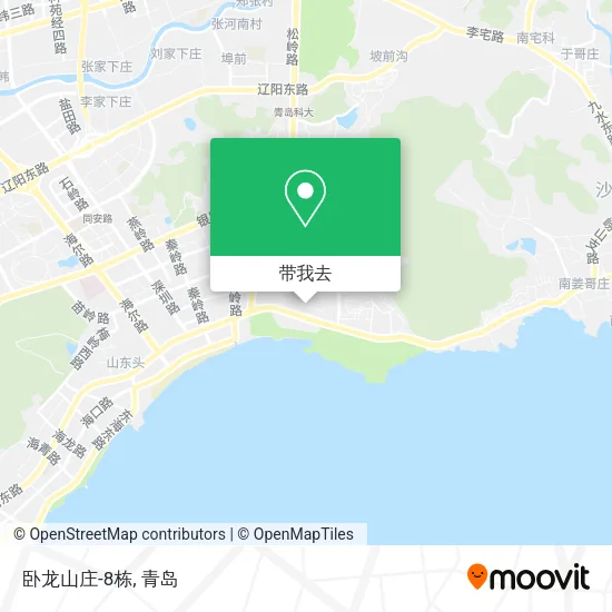 卧龙山庄-8栋地图