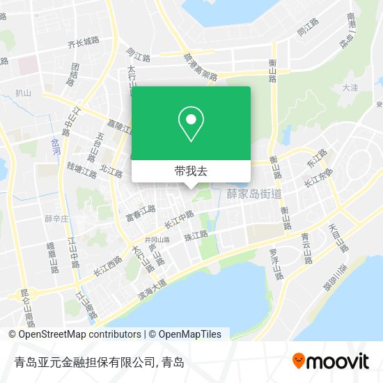 青岛亚元金融担保有限公司地图