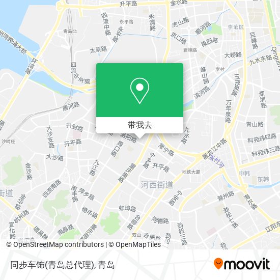 同步车饰(青岛总代理)地图