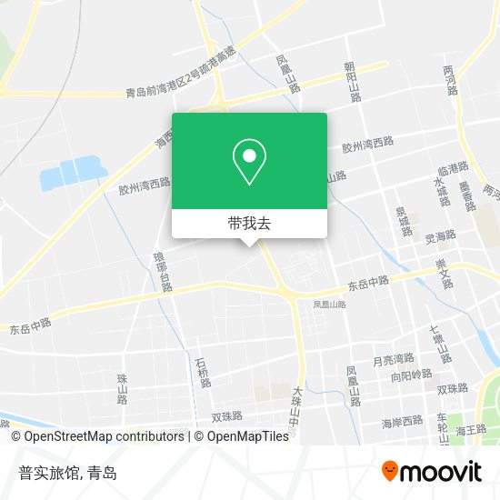 普实旅馆地图