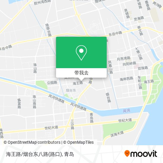 海王路/烟台东八路(路口)地图