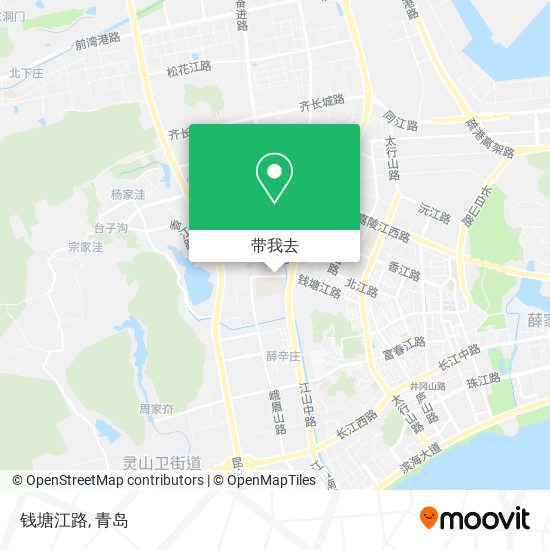 钱塘江路地图