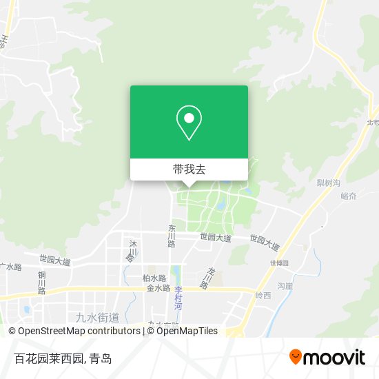 百花园莱西园地图