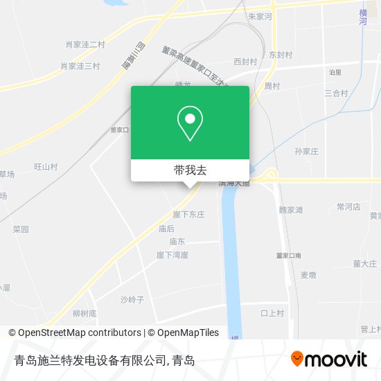 青岛施兰特发电设备有限公司地图