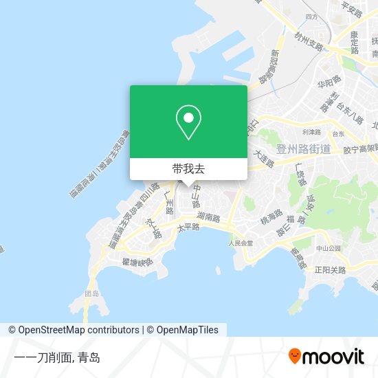 一一刀削面地图