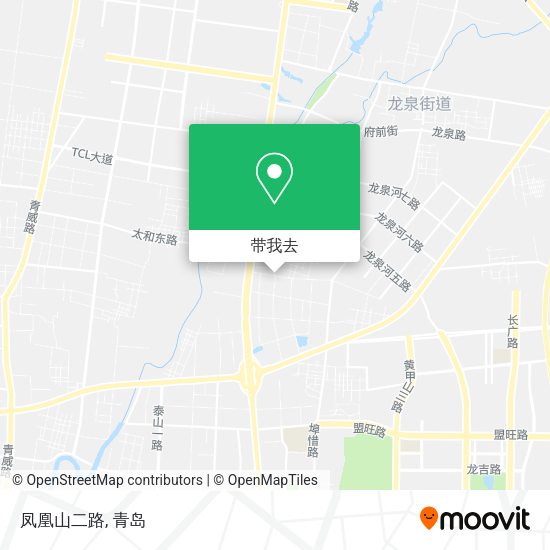 凤凰山二路地图
