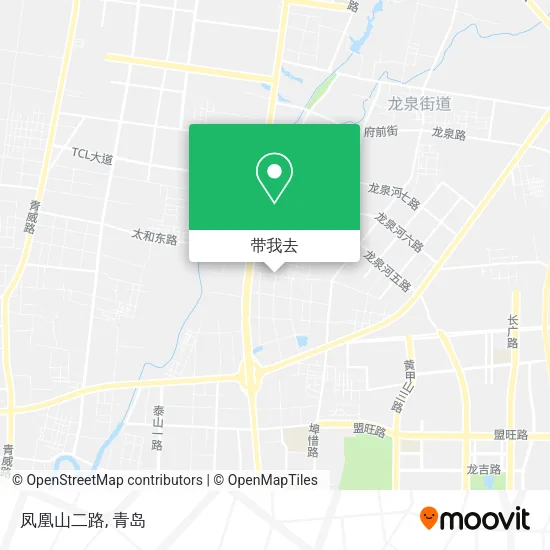 凤凰山二路地图