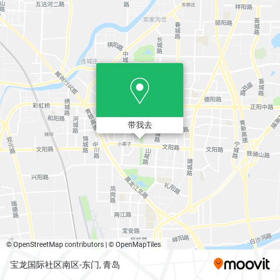 宝龙国际社区南区-东门地图