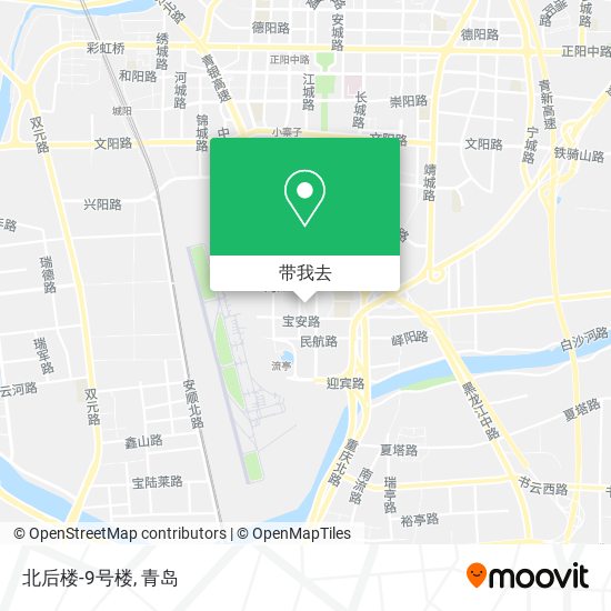 北后楼-9号楼地图