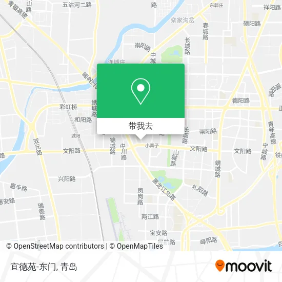 宜德苑-东门地图