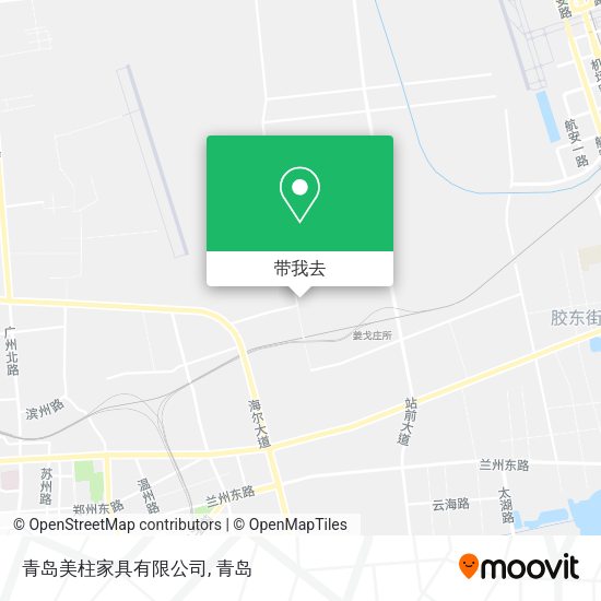 青岛美柱家具有限公司地图