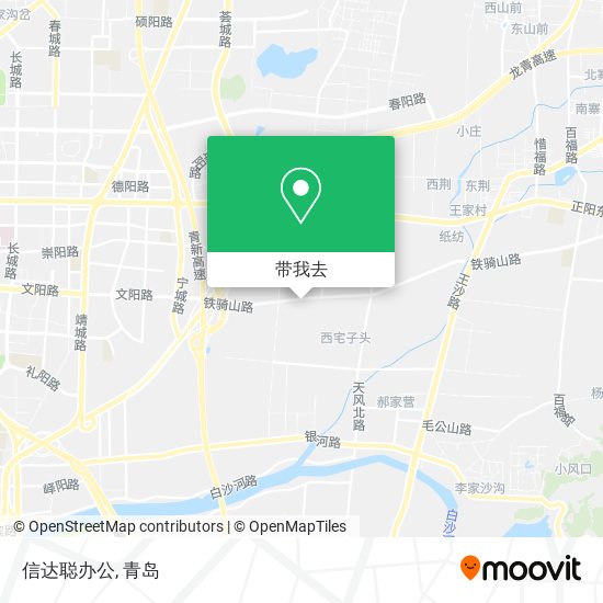 信达聪办公地图