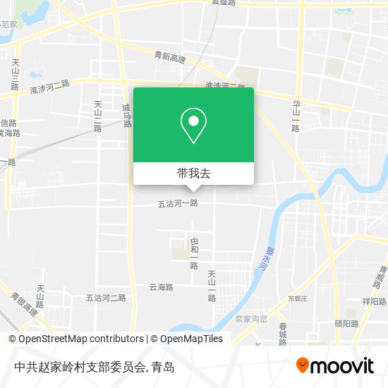 中共赵家岭村支部委员会地图