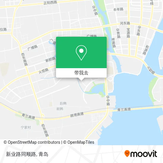 新业路同顺路地图