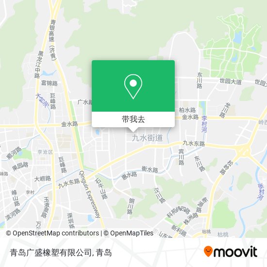 青岛广盛橡塑有限公司地图