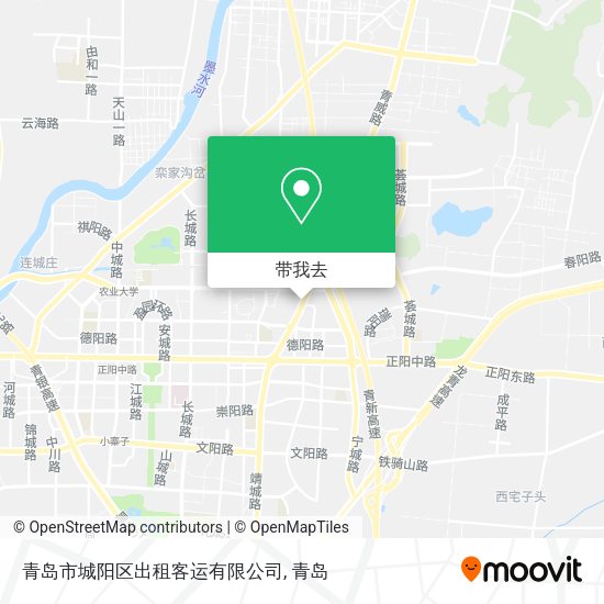 青岛市城阳区出租客运有限公司地图
