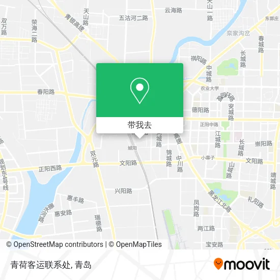青荷客运联系处地图