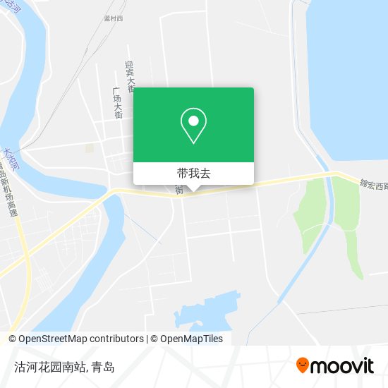 沽河花园南站地图