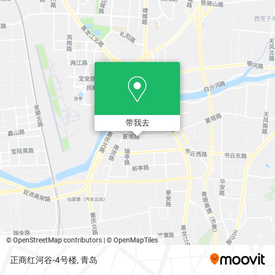 正商红河谷-4号楼地图