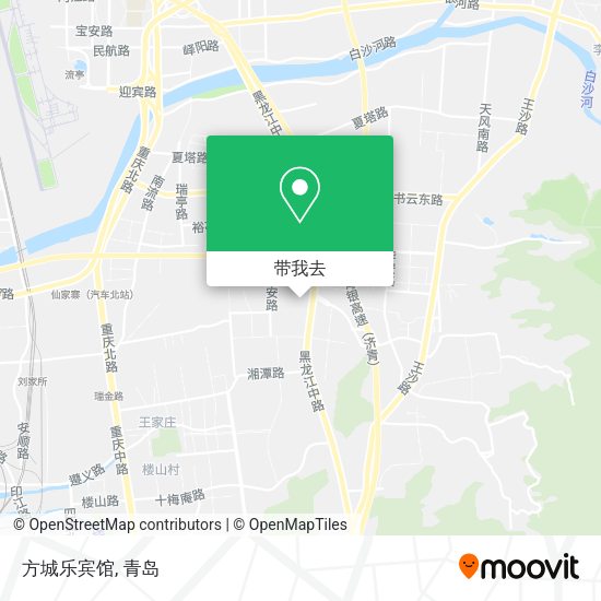 方城乐宾馆地图