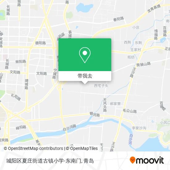 城阳区夏庄街道古镇小学-东南门地图
