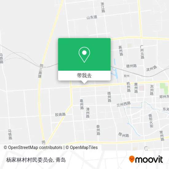 杨家林村村民委员会地图