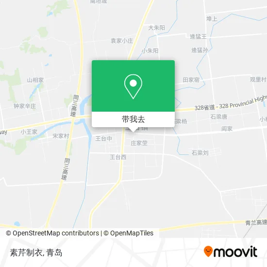 素芹制衣地图