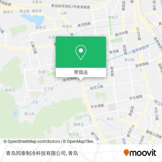 青岛同泰制冷科技有限公司地图