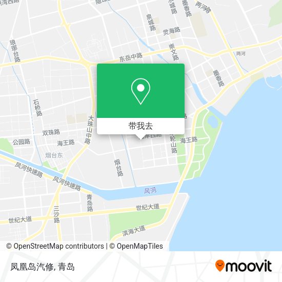凤凰岛汽修地图