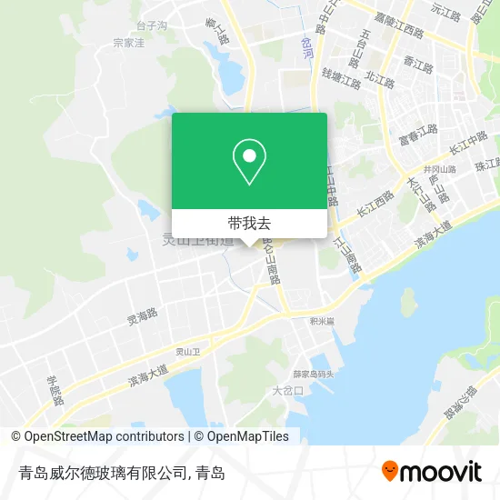 青岛威尔德玻璃有限公司地图