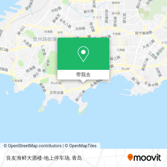 良友海鲜大酒楼-地上停车场地图