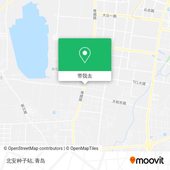 北安种子站地图
