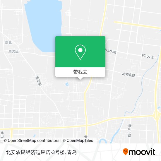 北安农民经济适应房-3号楼地图