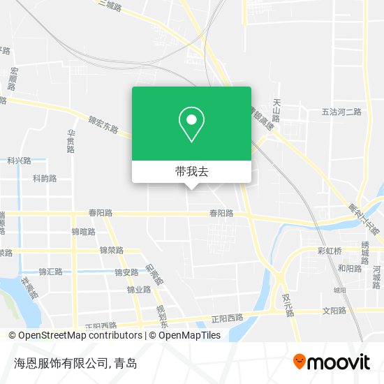 海恩服饰有限公司地图