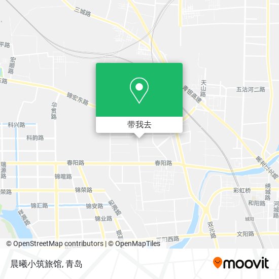 晨曦小筑旅馆地图
